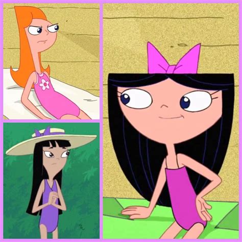 candace stacy|phineas and ferb stacy swimsuit.